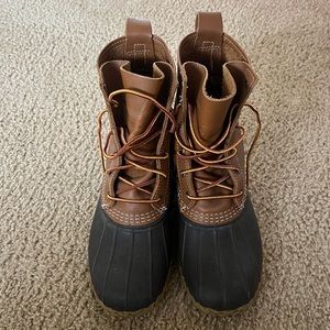 LL bean duck boot 8” size 7